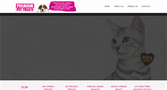 Desktop Screenshot of premiumpettreats.com